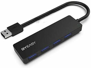 USBハブ 3.0 4ポート 軽量 USB3.0 HUB Windows/Mac