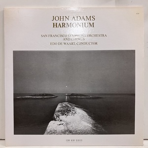 ■即決 ECM/現代音楽 John Adams / Harmonium ecm0229 独オリジナル GER ECM 