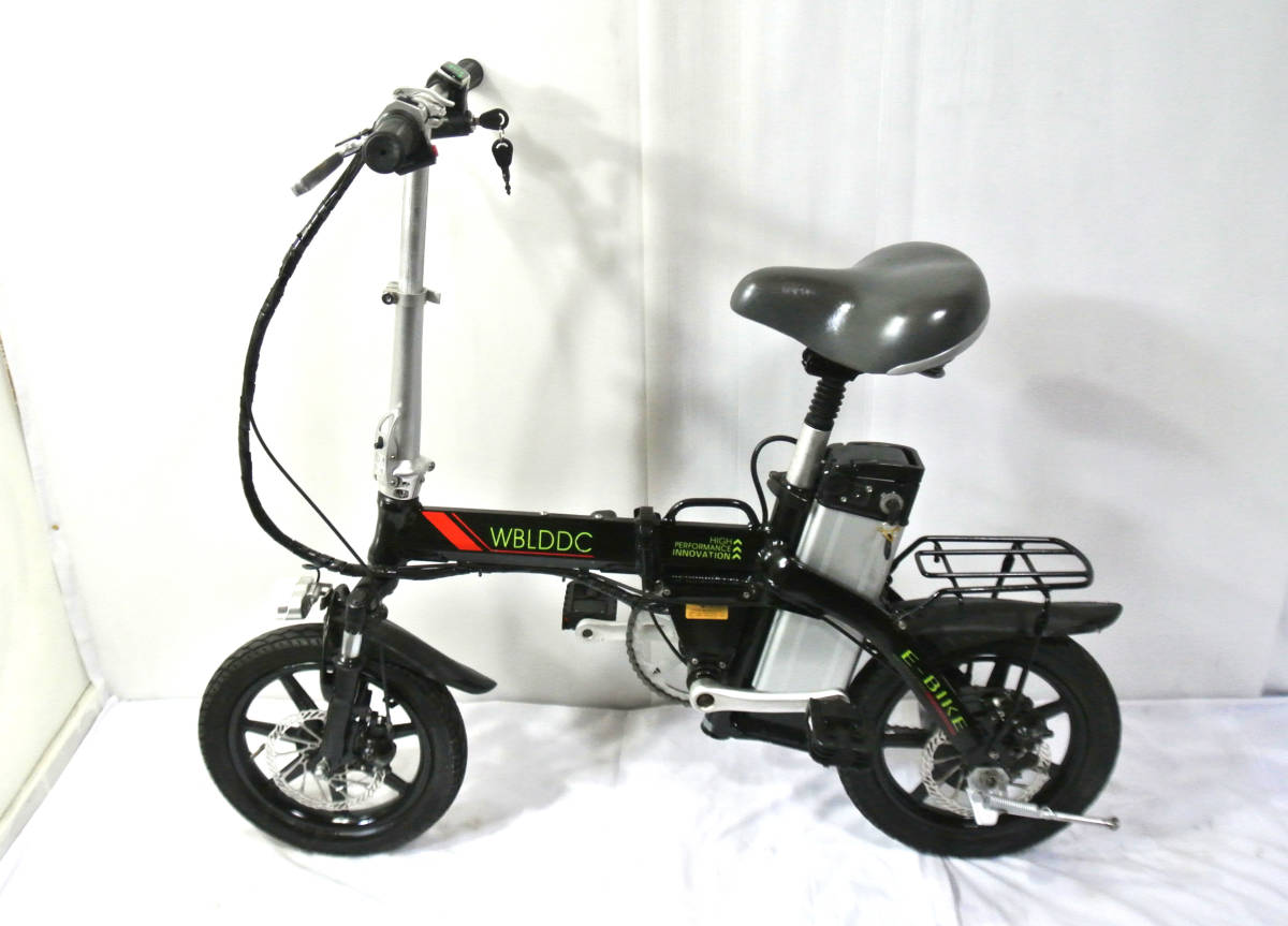 01-005 1円～ WBLDDC ディスク式 E-BIKE MTB 折り畳み電動自転車