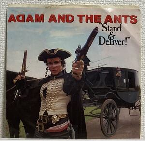 米81年プロモ白ラベ！盤良品7インチ！アダム＆ジ・アンツ Adam & The Ants Stand & Deliver ! Beat My Guest Epic AE 7-1236