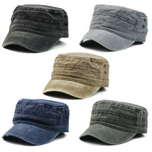 ユニセックス ピグメント加工 コットン ワークキャップ オールシーズン UNISEX Pigment Cotton BASIC Work Cap ブラック_画像2