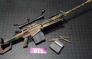 【 紫：011 】1/6ドールパーツ：DRAGON製 アメリカ軍50口径狙撃銃セット【 無可動・長期保管・ジャンク扱い品 】