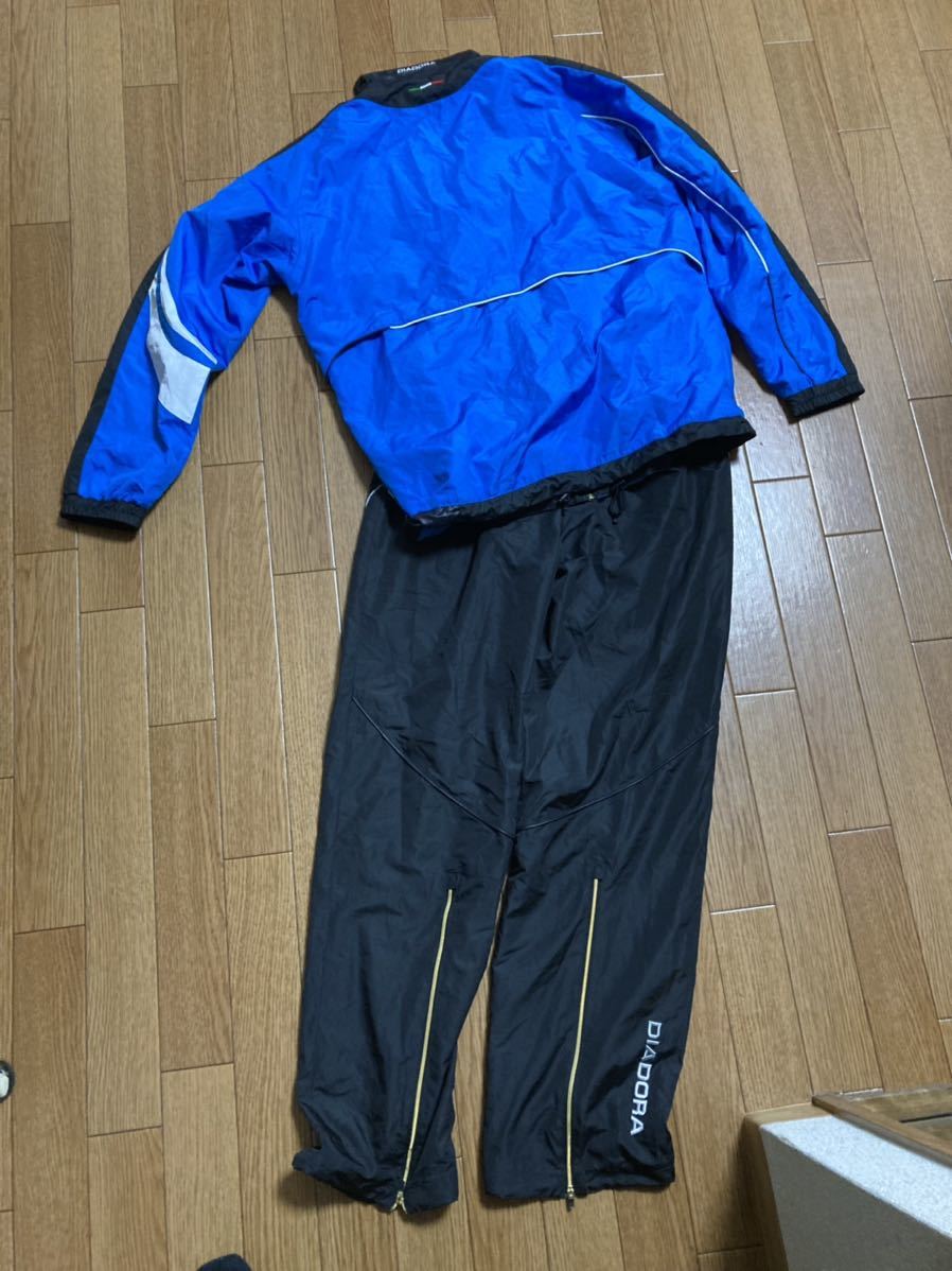DIADORA ディアドラ イタリア ウインドブレーカー上下 セットアップ