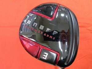 ★グリーブライド　ONOFF FAIRWAY ARMS AKA 2022　3W(15)　Speeder EVOLUTION 7 FW 40/S　【中古/リシャフト】