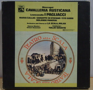 即決 1999円 カセット 2本組BOX Mascagni / Cavalleria Rusticana ブックレット付 マリア・カラス カセットテープ