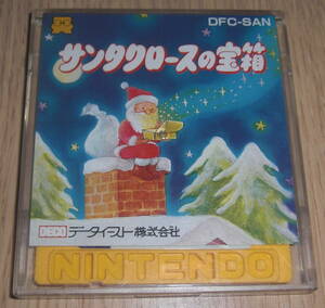 FC Famicom disk system Santa Claus. Treasure Box data East 