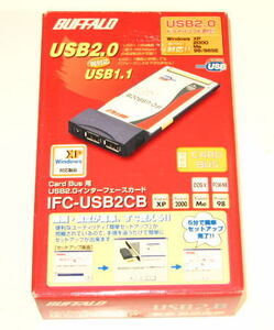 バッファロー　　IFC-USB2CB　　USB2.0インターフェースカード　　開封済未使用