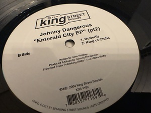 12”★Johnny Dangerous / Emerald City EP (Pt 2) / ディープ・ハウス！