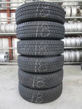 送料無料　スタッドレス　205/75R16　BS　W979　2018年製　三菱キャンター　ふそう　新車外しXAC16×5.5K　5穴　現状美品　6本セット_画像6