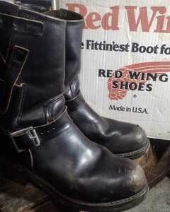 Vintage Red wing 8270 pt91 engineer boots 90s Red Wing engineer boots 7H чай сердцевина нож с карманом steel tu Vintage 