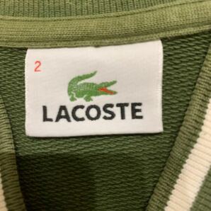 LACOSTE ラコステ BIGワニ刺繍ジップアップパーカー 2サイズの画像4