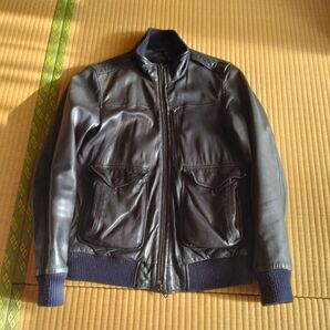 シップスジェットブルー やわらかシープレザーJK