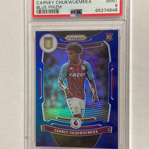 2021 Panini Prizm Premier League Carney Chukwuemeka Blue Prizm /340 カーニー・チュクエメカ PSA9 MINTの画像1