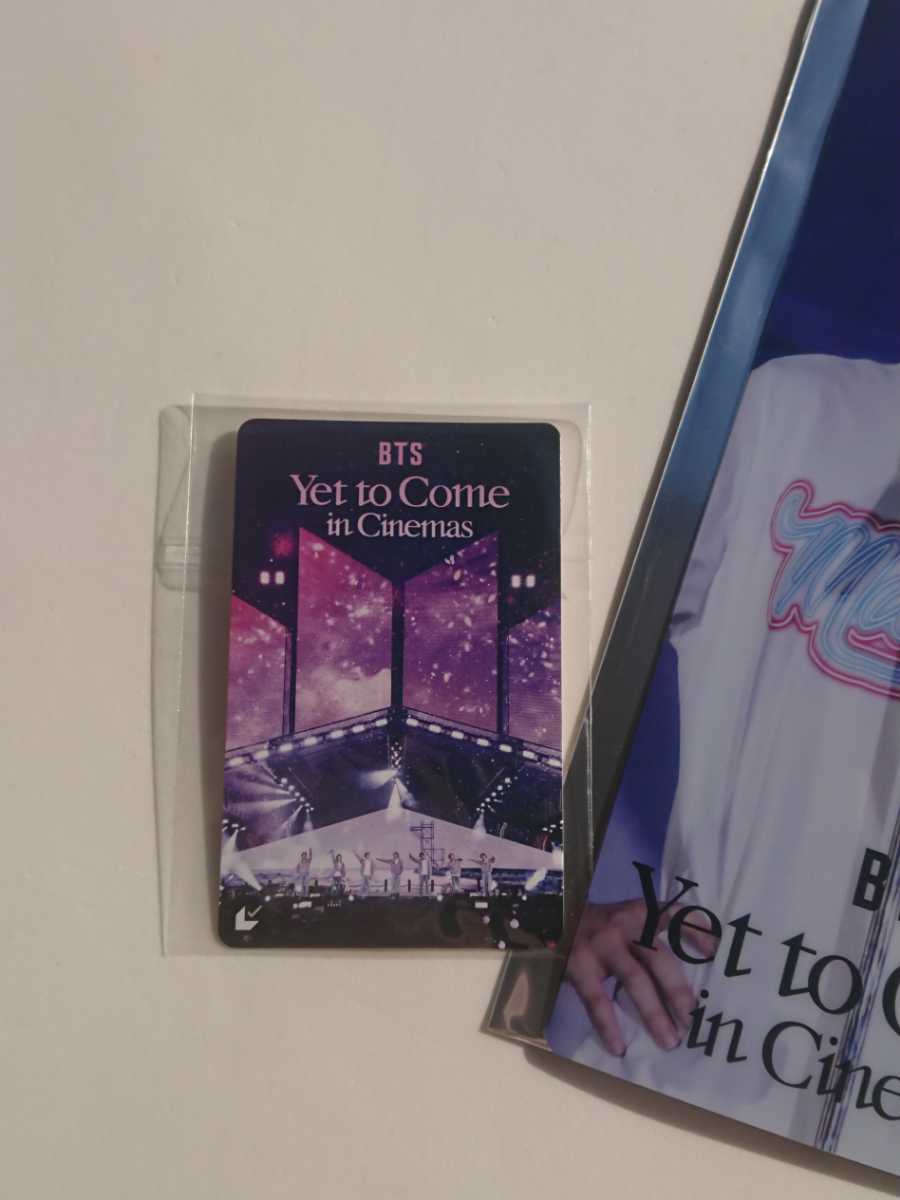 BTS Yet to come in cinemas 映画 ムビチケ 特典 ジミン JIMIN