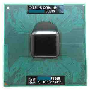 【次の出荷日は 5/31 】☆彡 Core 2 Duo P8600 ( 2.40GHz/3M/1066MHz FSB ) 中古品 ☆彡 note PC用CPU SocketP/BGA 478 う