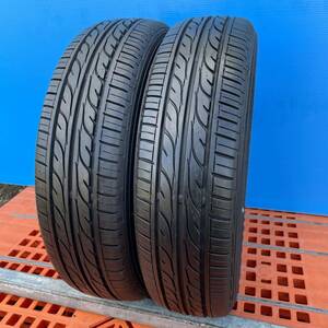 155/65R14 ダンロップ　EC202 155/65/14 サマータイヤ　2本　2020年製造