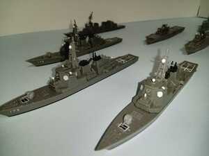 海上自衛隊 護衛艦 UCC 日米共演最強の艦艇コレクション　８隻セット