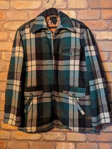 希少☆50年代☆ ビンテージ WOOLRICH ウールリッチ スポーツジャケット ハンティングジャケット 50s タータンチェック vintage BORO ボロ