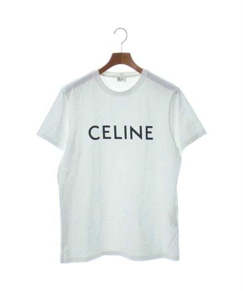 独特の上品 CELINE 完全新品未使用タグ付きロゴTシャツ ブラック 