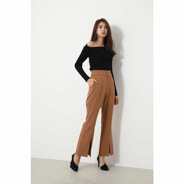 rienda Slit flare H/W PT