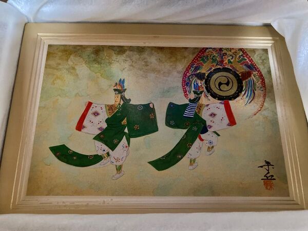 新品◆ 神宮会館 ◇ 伊勢神宮 ◇ 楽舞陶額 ◇ 皇仁庭 ◆