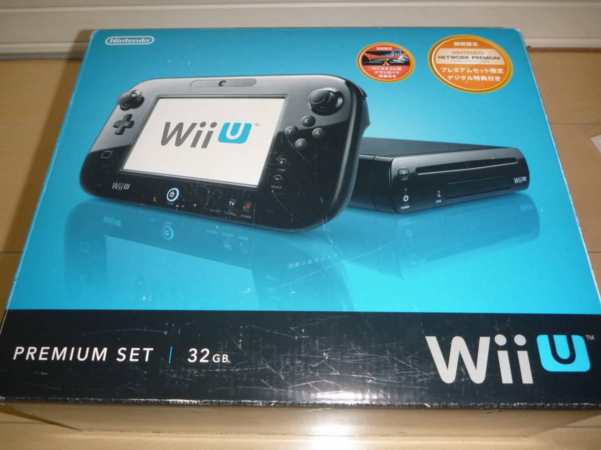 任天堂 Wii U PREMIUM SET kuro オークション比較 - 価格.com