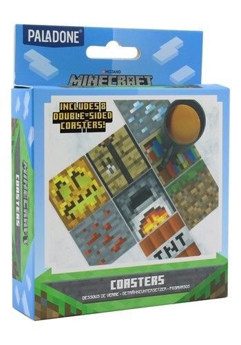 マインクラフト ブロックコースター 8枚 Minecraft マイクラ