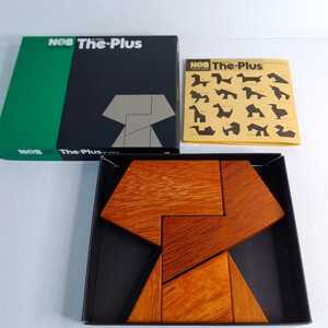 NOB THE PLUS knob The plus puzzle series tongue gram rare rare PUZZLE wooden 