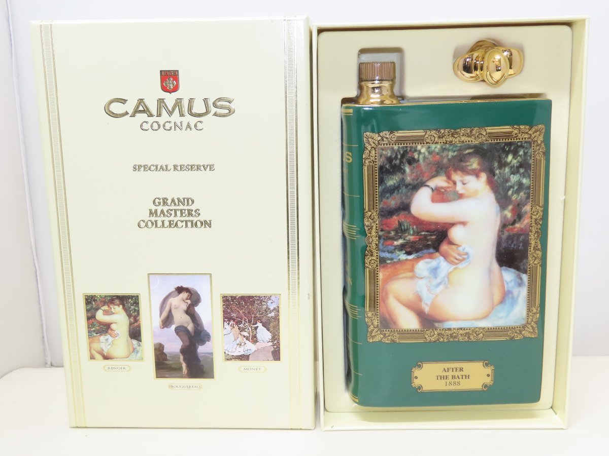 未開栓 古酒 CAMUS COGNAC RENOIR AFTER THE BATH 1888 カミュ ブック