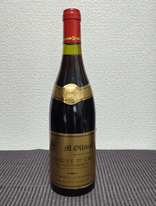 [Редко] Красное вино "Saviny Les Bone 1er 1er Jaron 1990" Sauigny-Le-Beaune 1er Cru 'Les Hauts Jarrons 1990 France