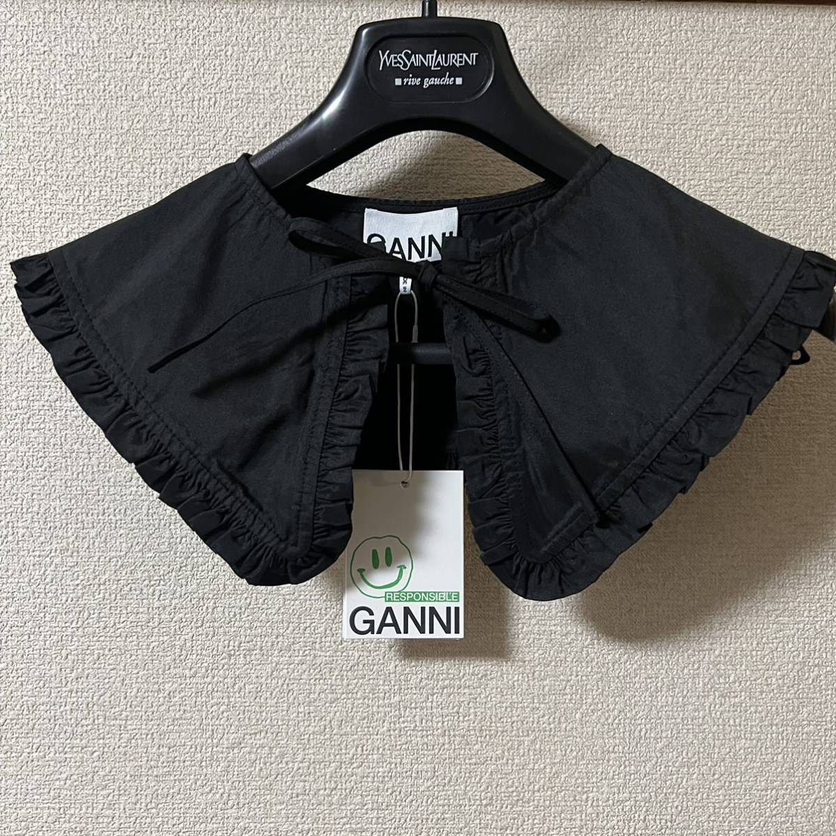 新品】GANNI ビブカラー シングルジャケット|PayPayフリマ