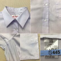 O447 (中古) 香川県 三木中学校 学生服 3点セット /学年章/170A/W66/ブレザー/スカート/ブラウス/紺/冬服/冬用/制服/女子学生/中学校/高校_画像9