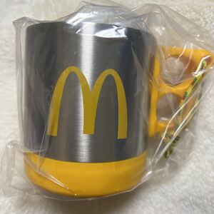  McDonald's lucky bag 2023 CHUMS collaboration stainless steel mug yellow color 