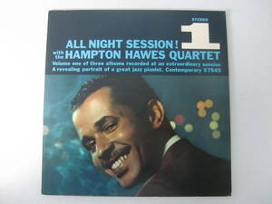 The Hampton Hawes Quartet ハンプトン・ホーズ / All Night Session, Vol. 1 - Jim Hall - Red Mitchell - Bruz Freeman - 