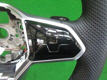 美品★ VW/フォルクスワーゲン ゴルフ8 CD系 純正 ステアリング/ハンドル/レザー 5H0 959 542 J 5H0959542J_画像5