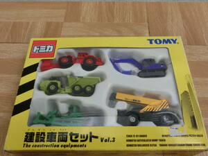 of/295763/2301/トミカ　建設車両セット Vol.3(5台セット)/中古