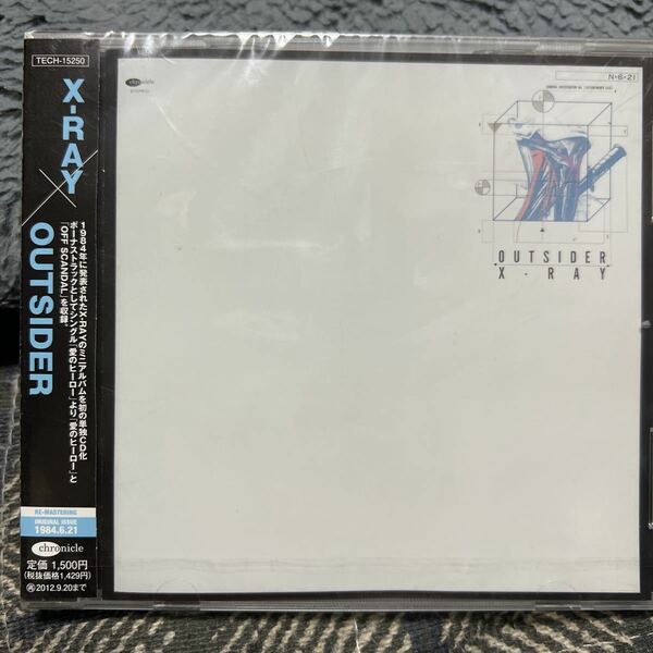 未開封CD X-RAY / OUTSIDER TECH-15250