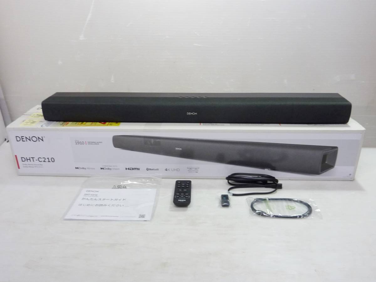 Denon サブウーハー内蔵サウンドバー DHT-C210/△CR | www.csi.matera.it