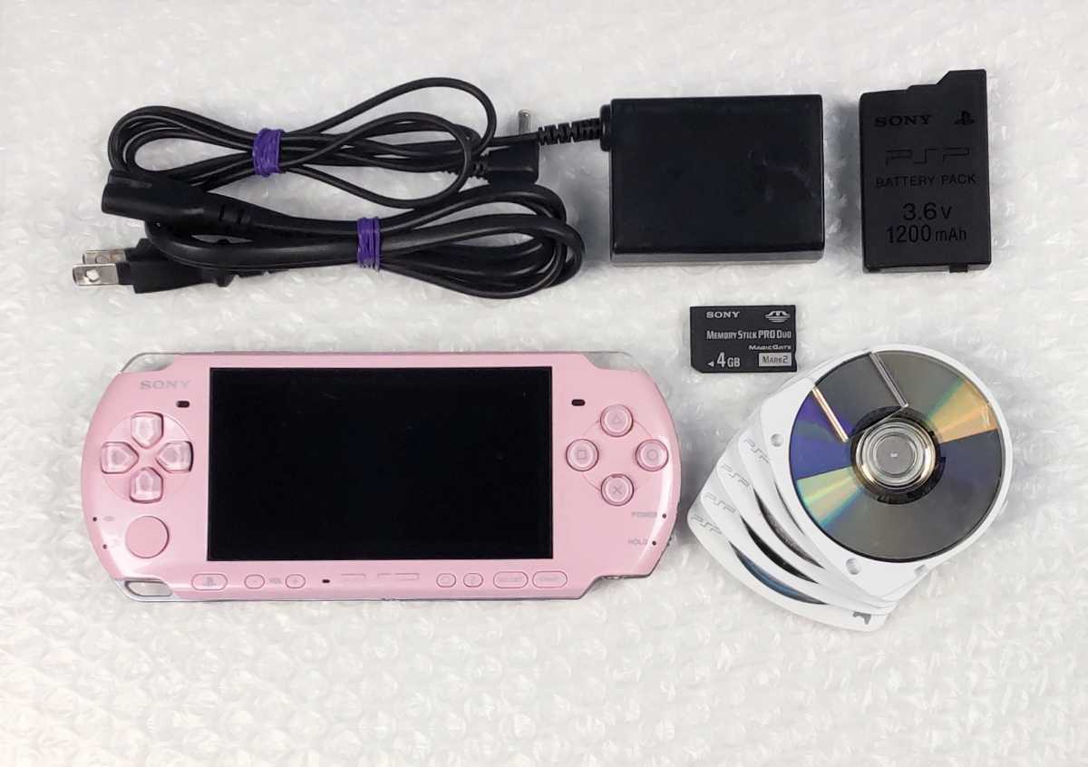 SIE PSP プレイステーション・ポータブル ブロッサム・ピンク PSP-3000 ...