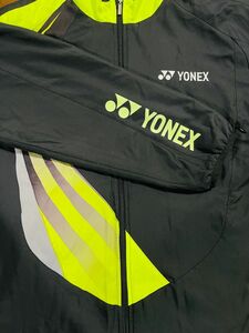レア　ヨネックス YONEX ジャージ　ウインドブレーカー　バドミントン　テニス　蛍光色　ロゴ