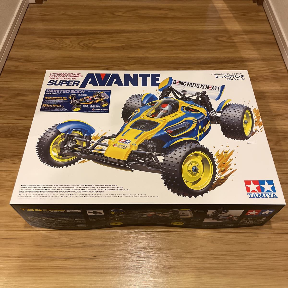 超貴重!1点限り 新品 タミヤ アバンテ2011 メッキ色ボディ ...
