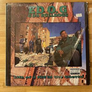 レコード ☆★ 中古 ED O.G & DA BULLDOGS LIFE OF A KID IN THE GHETTO LP ※他１枚での出品のレコードとのみ４枚まで同梱可