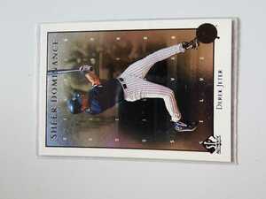 1998 SP Sheer Dominance Derek Jeter