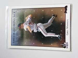 1998 SP Sheer Dominance Greg Maddux