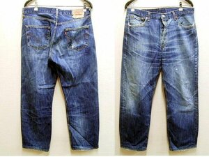 ◇即決[W36]サンプル級の鬼ヒゲ EURO Levi's 501 08年製 デニム 00501-0101 ユーロ ポーランド製 パンツ■6926