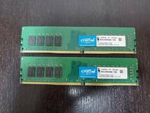 メモリ デスクトップ用 CFD Crucial DDR4-2666 PC4-21300 16GBx2枚 合計32GB W4U2666CM-16G 送料210円_画像1