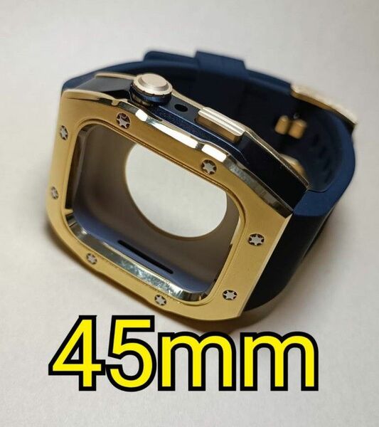 金色 メタル ラバー カスタム apple watch アップルウォッチ ゴールデンコンセプト Golden Concept 好