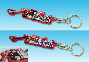 F3]7313-A/B Easy Rider's solid chopper key holder 2 piece set color difference EASYRIDERS Manufacturers 
