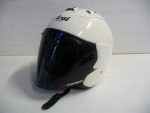 ■Arai アライ ジェットヘルメット SZ-RamⅢ SZ-Ram3 スモークシールド Mサイズ ケース付■_画像2