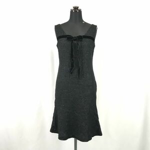 ペイトンプレイス/peyton place★ノースリーブワンピース/ドレス【9/women’s size -M/黒/black】Tops/Dress◆BH210